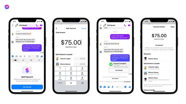 Fitur baru Facebook Messenger, Split Bill dan durasi Voice Note lebih panjang. [Social Media Today]