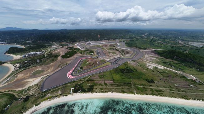 Pihak MotoGP Puji Setinggi Langit Sirkuit Mandalika. (Twitter/@MotoGP)