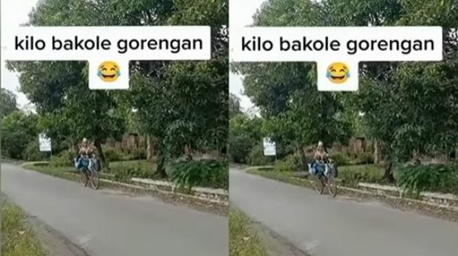 Viral Outfit Penjual Gorengan Ini Gegerkan Warga Siang Bolong: Nyi Roro Bakul