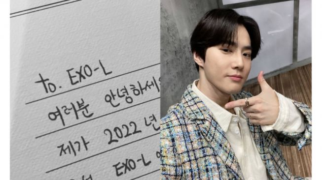 Tulis Surat untuk EXO-L, Suho EXO Beri Pesan Mengharukan