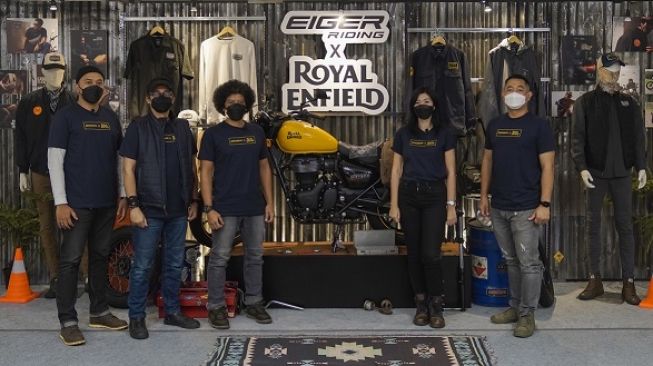 Peluncuran apparel dan gear EIGER Riding untuk seri EIGER X Royal Enfield [Royal Enfield].