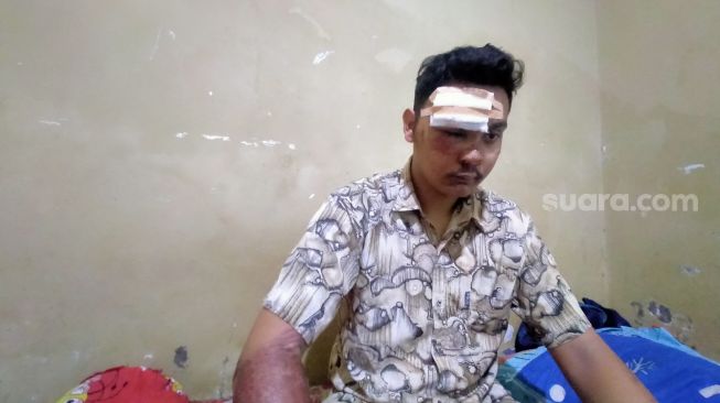 Geng Motor di Medan Makin Brutal, Aniaya Driver Ojol hingga Terkapar Berdarah-darah