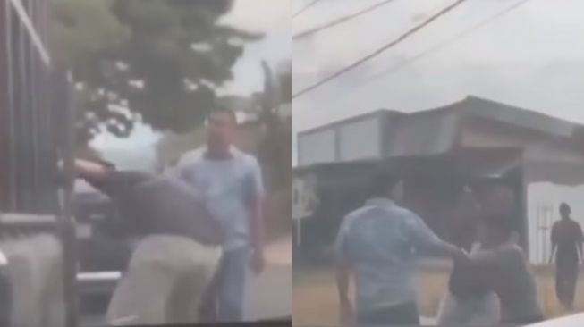 Viral Video Pemukulan Sopir Truk Sampah, Salah Satu Pelaku Diduga Oknum Polisi