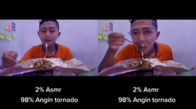 Viral Cowok Ngevlog ASMR Makanan, Warganet Ngeluh Enggak Kuat: Jadi Enggak Nafsu