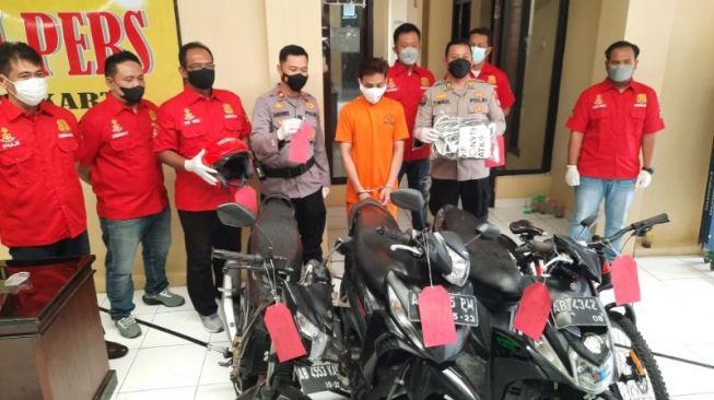 Spesialis Pencuri Motor di Sukabumi Diciduk Polisi, Satu Lagi Masih Buron