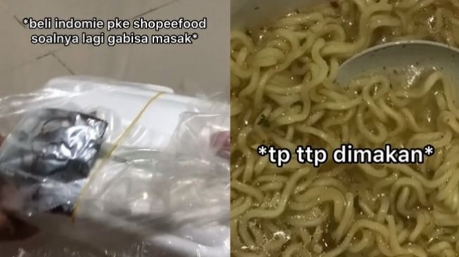 Delivery Mie Instan Kuah Gegara Lagi Gak Bisa Masak, Cewek Ini Kaget Diminta 'Rakit' Sendiri: Konsepnya DIY