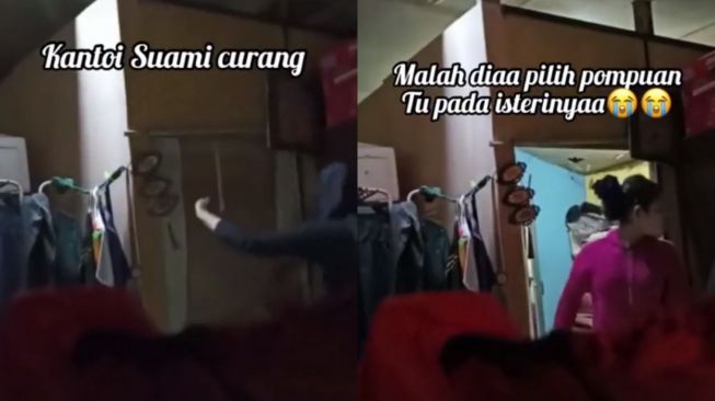 Pergoki Main Berduaan dengan Gadis, Istri Dobrak Pintu Kamar, Berujung Lega Suami Ucap Talak