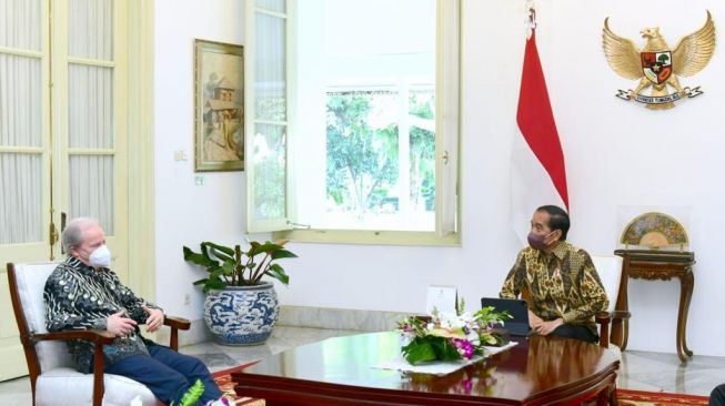 Terima Pimpinan Bank Dunia, Jokowi Bahas Presidensi G20 Hingga Penanganan Covid-19