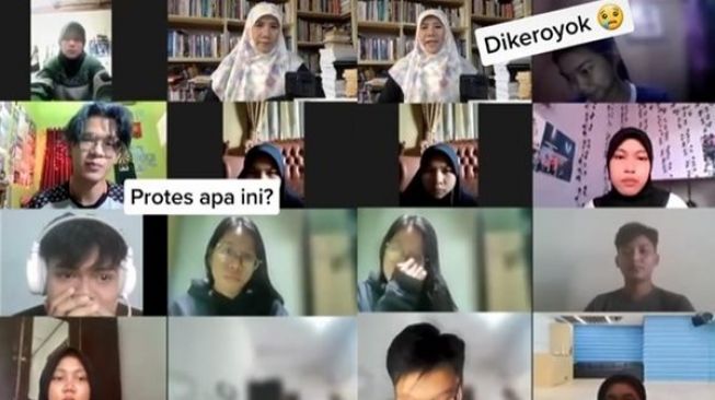 Viral Mahasiswa Sekelas Marah 'Keroyok' Dosen Saat Kuliah Via Zoom, Ending Bikin Syok