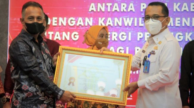 Kemenkumham Jateng Tandatangani Kontrak Pelaksanaan Bantuan Hukum