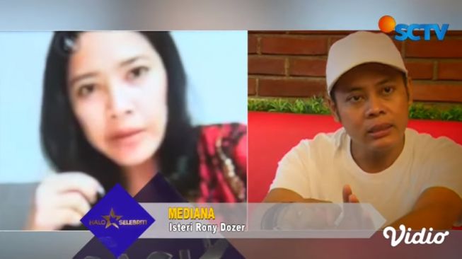 Istri Rony Dozer dan Rekannya, Eko Mega Bintang yang menagih utang [YouTube: SCTV]