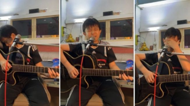 Bocah di Thailand Lakukan Siaran Musik Langsung, Galang Dana Pemakaman Ayah