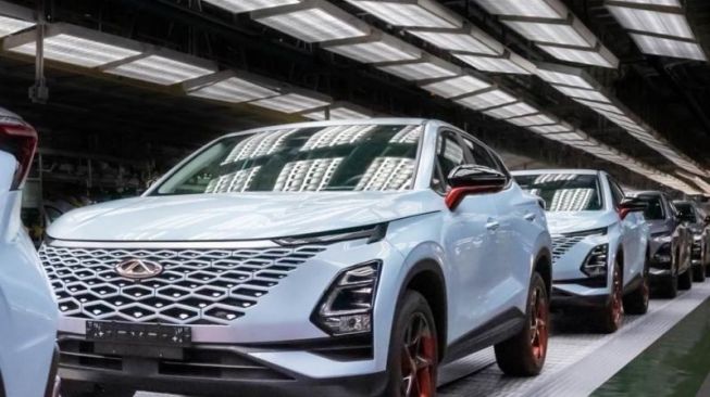 Chery Omoda 5 yang akan diluncurkan di Indonesia dalam waktu dekat. [Antara]