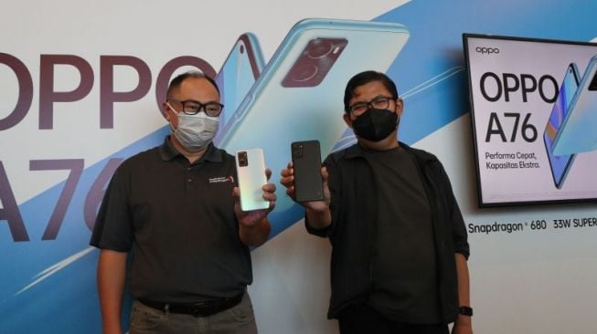 Diluncurkan di Indonesia, Harga Oppo A76 Mulai Rp 3,3 Jutaan