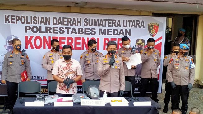 Polisi Sikat 48 Bandit Jalanan di Medan, 1 Tewas Ditembak