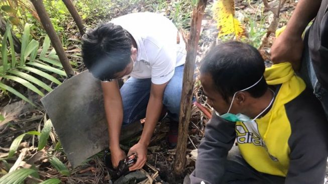 Satu Warga Tanjungpinang Simpan Sabu-sabu 4 Kg, Disembunyikan di Pohon Pisang