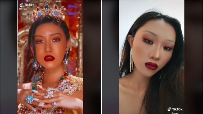 Wanita Ini Viral karena Punya Wajah Bak Kembar dengan Hwasa Mamamoo, Warganet: Bisa Jadi Pemeran Pengganti