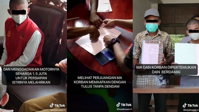 Bikin Terenyuh, Viral Pria Nekat Curi Motor Penjual Sayur demi Biaya Persalinan Istri, Kini Bebas Usai Dimaafkan Korban