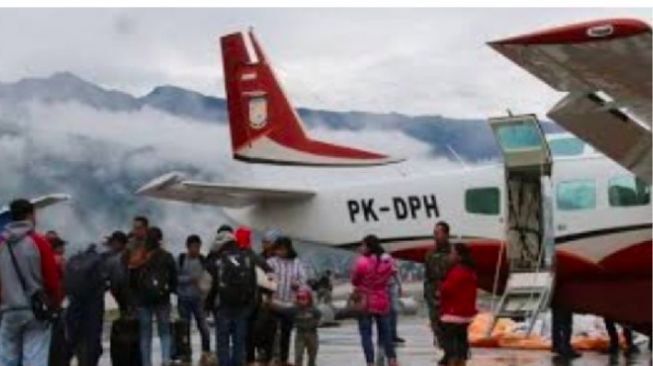 Tiga Pesawat Batal Mendarat di Bandara Aminggaru Ilaga Papua, Saat Kejadian Baku Tembak