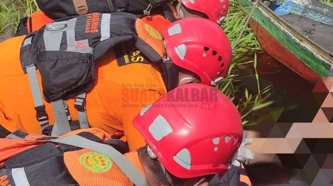 Mengenaskan, Hilang Diterkam Buaya, Jasad Khoirul Petani Sawit Ditemukan di Sungai Belangiran Desa Bangkal Serai