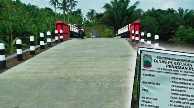 Proyek Jembatan dan Bronjong Way Legundi Ketapang Disoal Komisi III DPRD: Anggaran Rp1,16 Miliar tapi Tak Maksimal