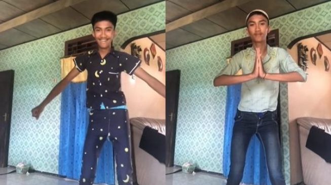 Ditonton 16 Juta Kali! Cowok Joget Pakai Baju Masa Kecil, Publik: Ngakak sampai Bengek