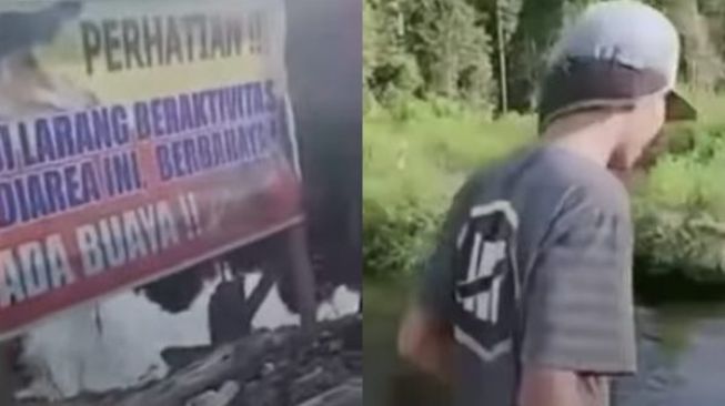 Viral Petani Diterkam Buaya di Bagian Kepala, Teman 'Santuy' Ngonten: Buaya Makan Om Saya