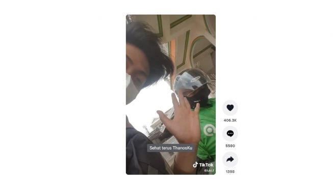 Order ojol, driver-nya tak terduga. [TikTok]