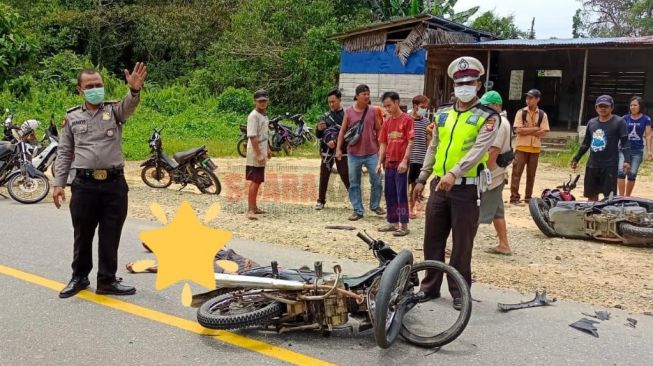 Kecelakaan Sepeda Motor di Mempawah Hulu, Telan Satu Korban Jiwa