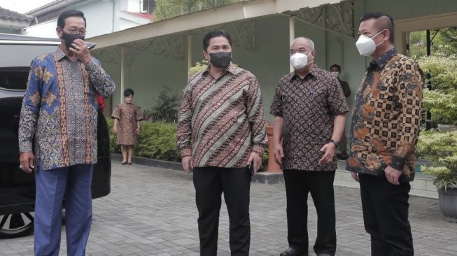 Bertemu Menteri BUMN Erick Thohir, Sri Sultan Minta Kejelasan Proyek KSPN