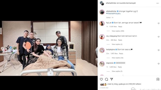 Aurel Hermansyah segera lahiran (instagram.com)