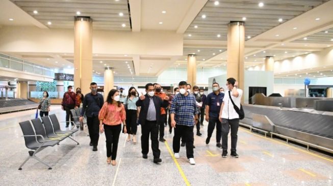 Persiapan IPU, DPR Tinjau Mekanisme Kedatangan Internasional Bandara Ngurah Rai Bali