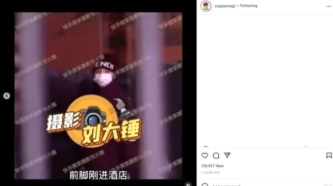 Song Yuqi diduga pacaran dengan Jackson (instagram.com)