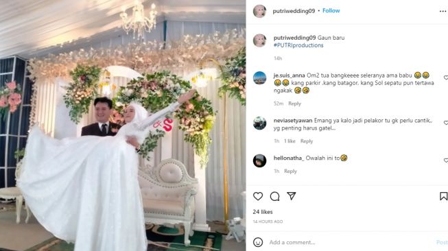 Steno Ricardo, mantan suami Mawar AFI [Instagram/@putriwedding09]