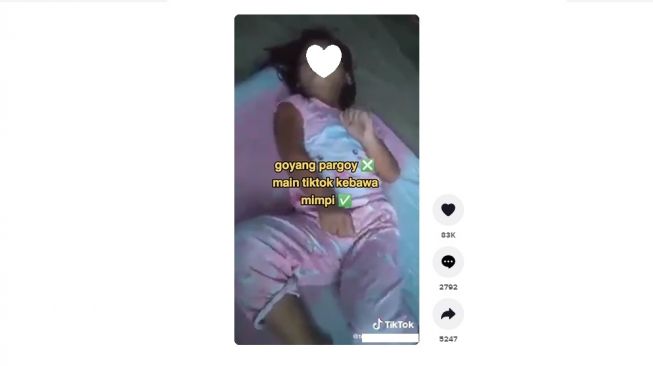 Mimpi goyang paragoy. [TikTok]