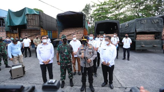 Kapolda Sumut Pastikan Temuan 1 Juta Kg Minyak Goreng di Deli Serdang Bukan Penimbunan