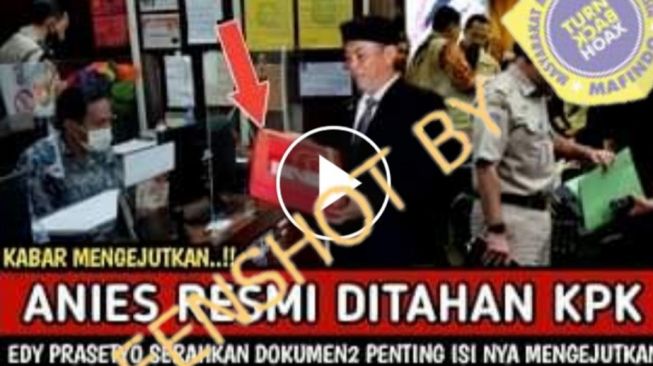 CEK FAKTA: Anies Baswedan Resmi Ditahan KPK Atas Kasus Dugaan Korupsi Formula E, Benarkah?