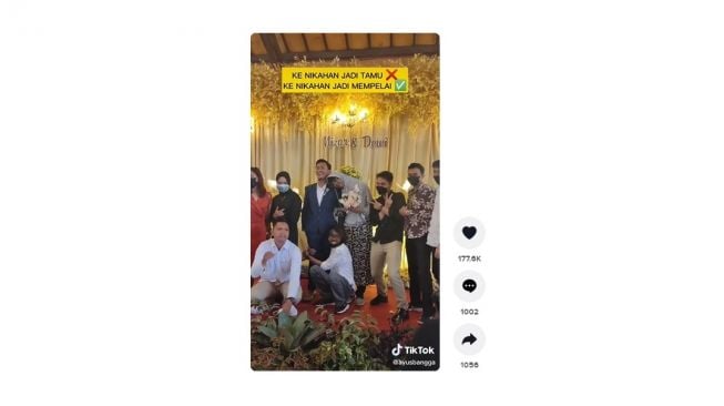 Sahabat gantikan pengantin perempuan. [TikTok]