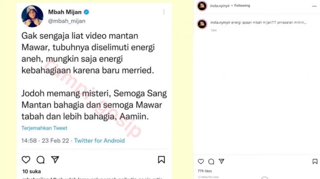 Mbah Mijan sentil mantan suami Mawar AFI (instagram.com)