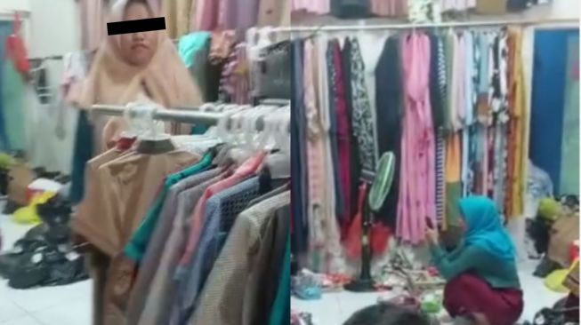 Emak-emak Emosi Minta Dihormati, Hingga Memarahi Karyawan Toko Baju dan Minta Cek CCTV, Warganet Bela Pegawai