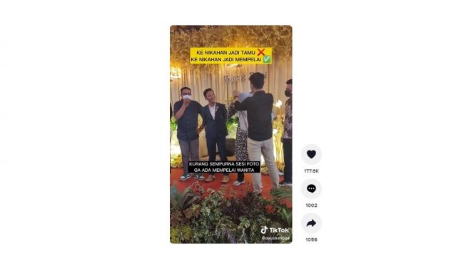 Sahabat gantikan pengantin perempuan. [TikTok]