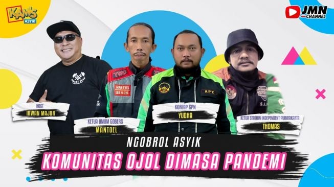 Live Streaming Jabar News:  Ngobrol Asyik Komunitas Ojol di Masa Pandemi