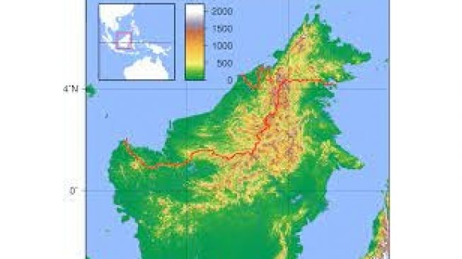 Salah Satu Pulau Terbesar di Indonesia, Kenali Batas Laut Pulau Kalimantan