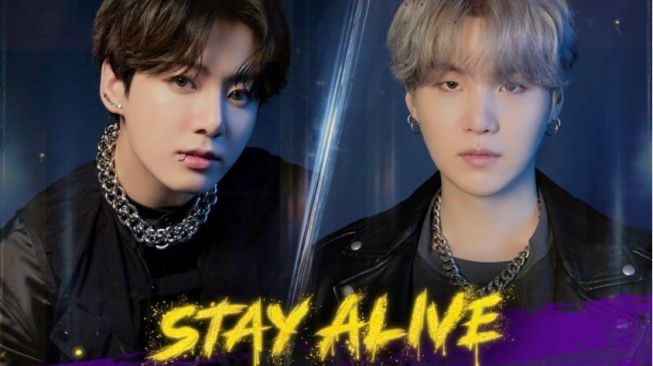 OST Jungkook dan Suga BTS 'Stay Alive' Berhasil Debut di Billboard Hot 100