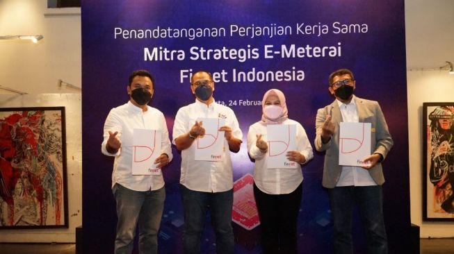 Perluas Distribusi e-Meterai, Finnet Gandeng 3 Mitra Strategis