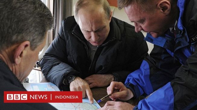 Invasi Rusia ke Ukraina: Penjelasan Strategi Putin Menggunakan Peta