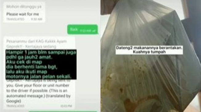 Cowok Bete Orderan Makanan Tumpah, Cerita Driver Ojol Bikin Hati Nyes Luluh