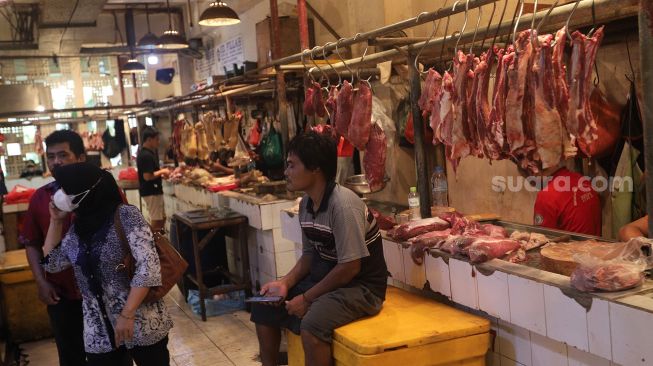 Polri Jamin Pedagang Daging Sapi di Jakarta Barat Tak Ada Mogok Jualan, Senin Besok