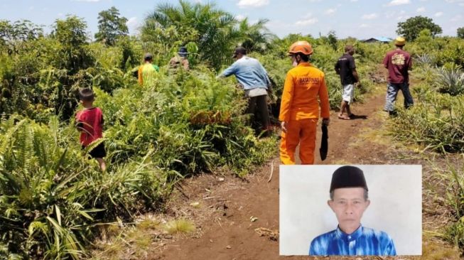 Misterius! Pak Miskal Tiba-tiba Menghilang saat Sedang Berladang Bersama Istrinya, Sudah Tiga Hari Belum Ditemukan