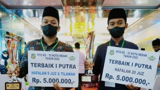 Tak Ingin Sia-siakan Kesempatan, 2 Juara MTQ Kota Medan Daftar Calon Prajurit TNI AD